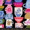 Tea Party in Black (rs2122 13) | Hello Alice | Sarah Watts | Ruby Star Society